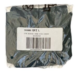 Victoria’s Secret Cotton Bikini Panty Green Size L